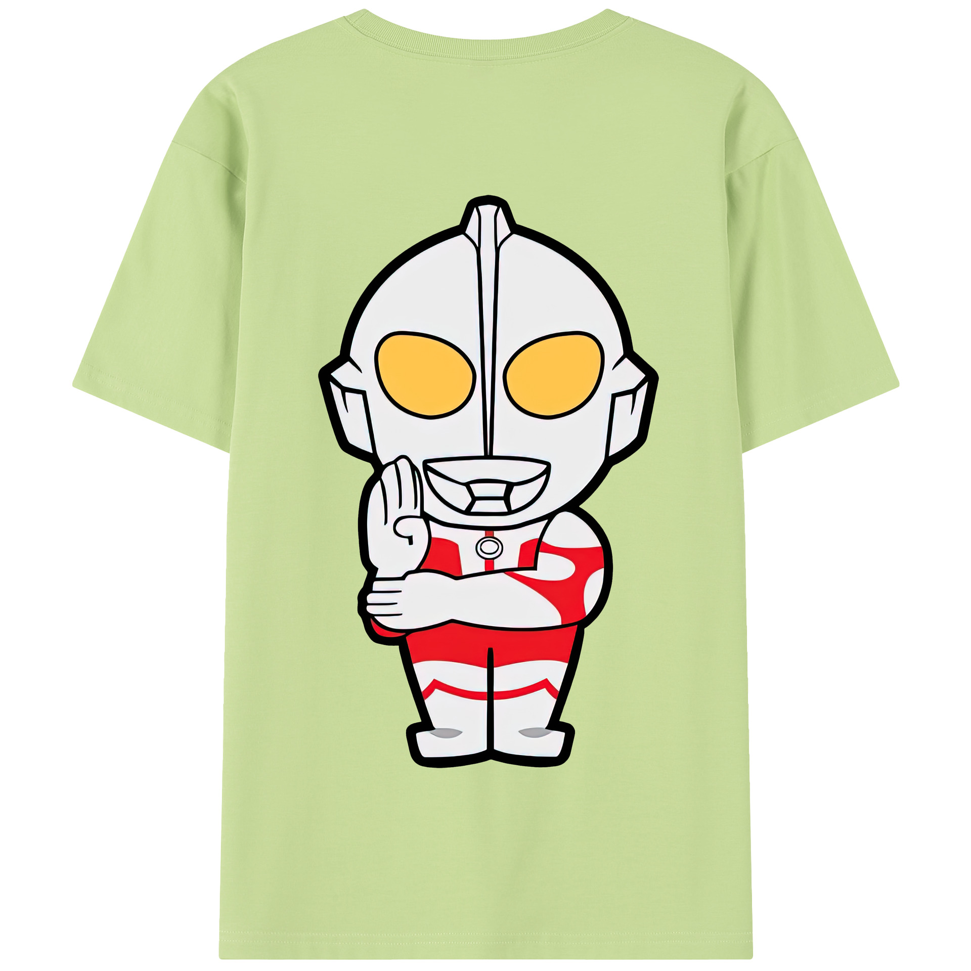（画像用） ウルトラマン Ultraman 綿100％半袖Tシャツ（背面プリント）